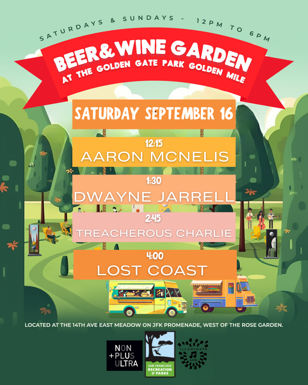 The Golden Mile Beer & Wine Garden
